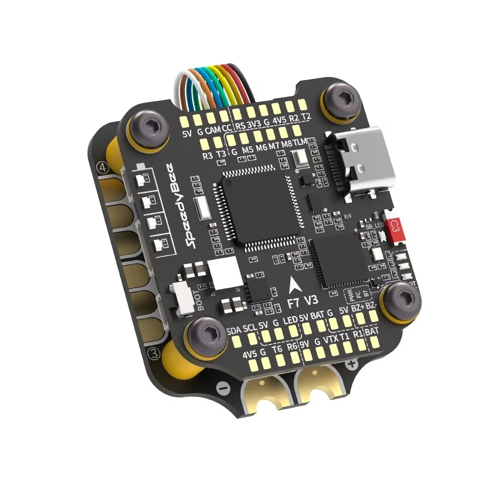 SpeedyBee F7 V3 BL32 50A 30x30 - Betaflight Fc Blheli 32 review and price